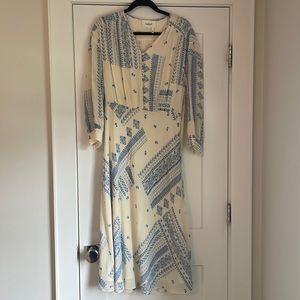 BA&SH perfect dress for year round! MIDI bandanna print. Soze m